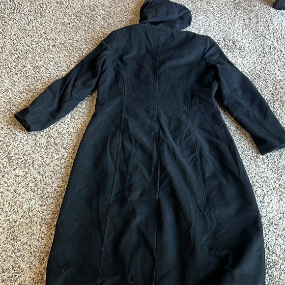 Forecaster Of Boston Wool Blend Hooded Floor Length Coat Size 16 - Picture 3 of 14